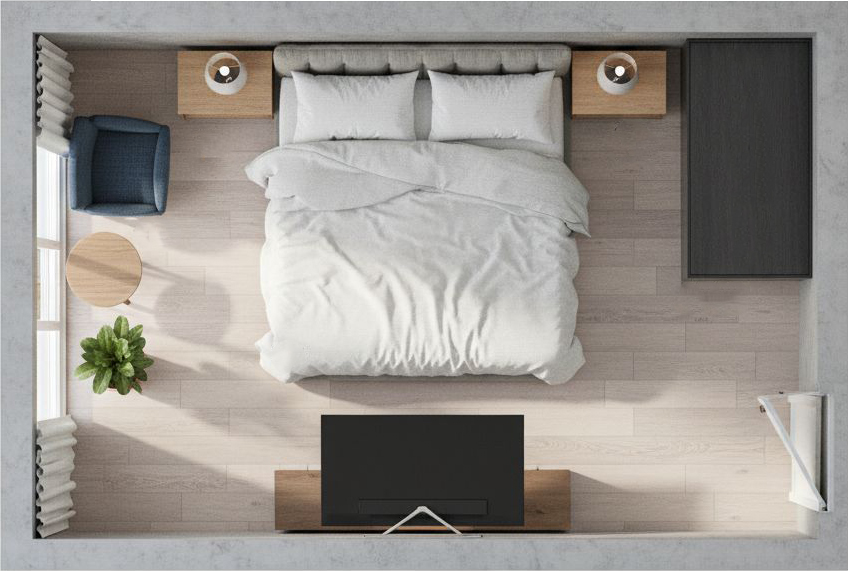 Floorplan Retexture output